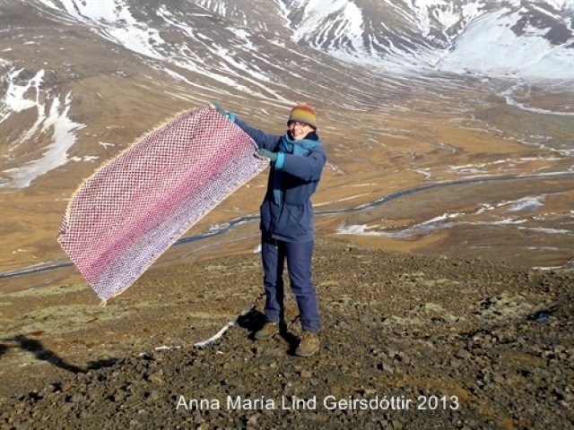 Að fara með tuskuteppi í fjallgöngu